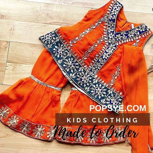 Kids Designer Dresses For Sale 2022 By FFS Two-Piece