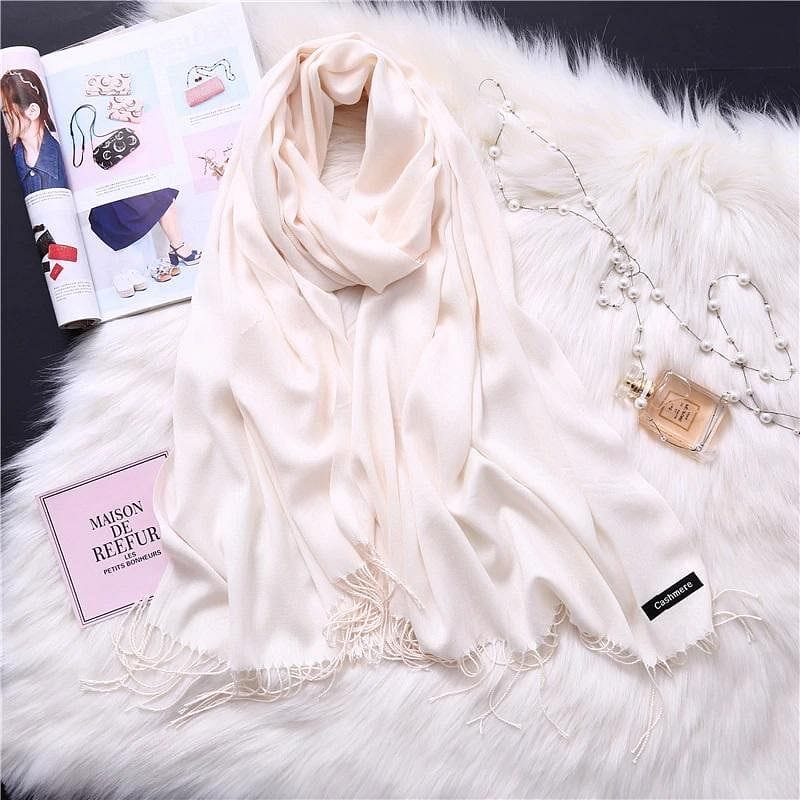 white scarves for women muffler for women gray scarf designer stoles a –  