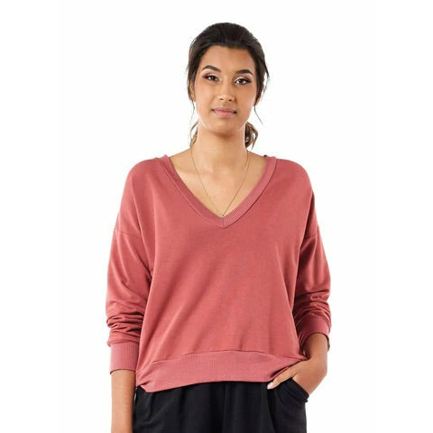 Ribbed Mock Neck, Made in Canada by Duffield Design, Lux Eco Clothing