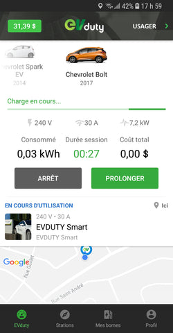 EVduty Smart-Home app