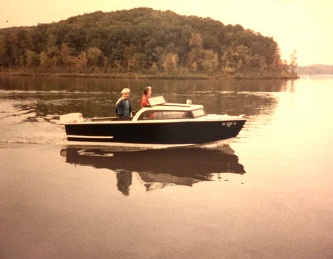 On a boat