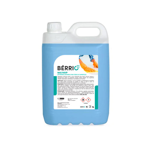 Detergente Multiusos Perfumado Bérrio - 5 Litros