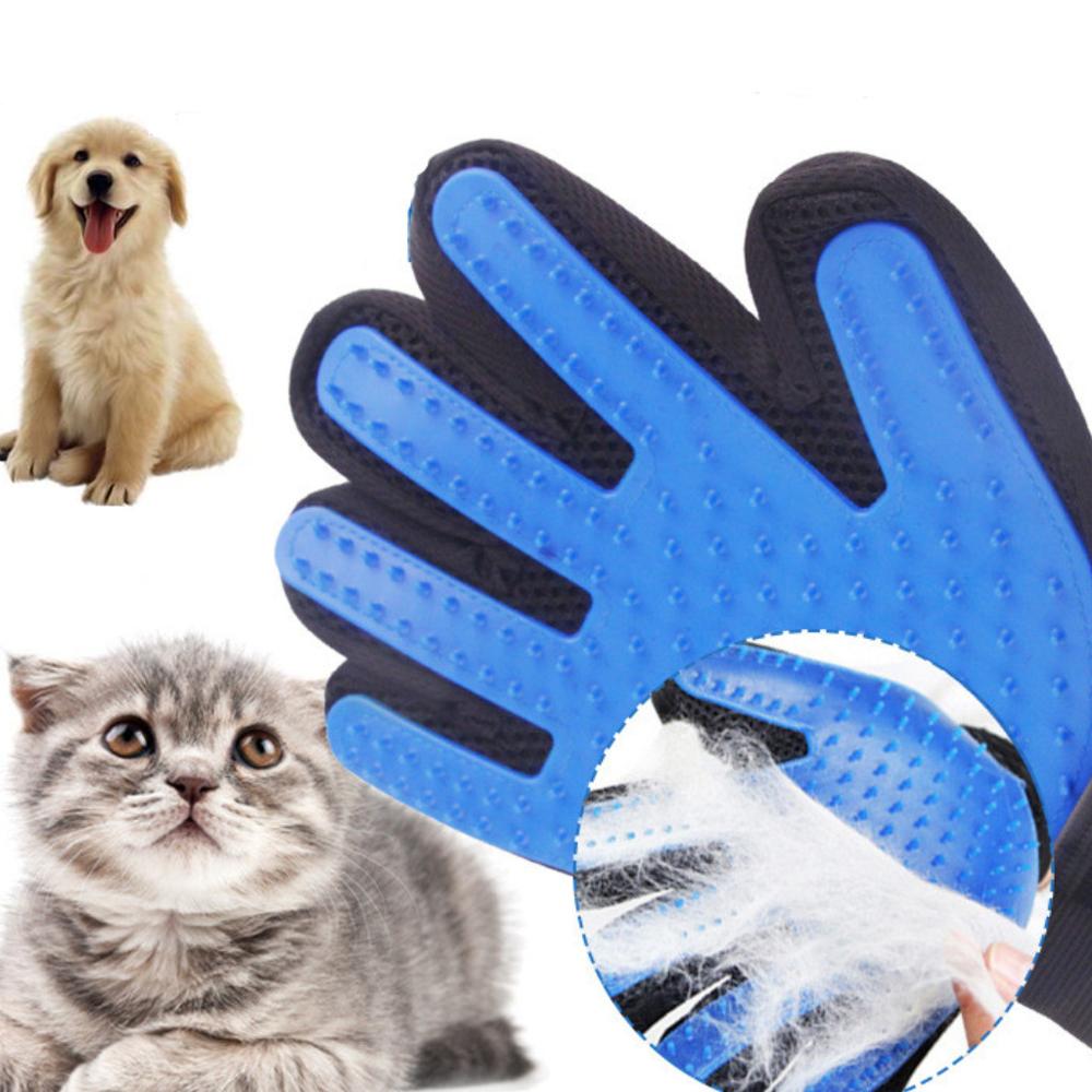 Imagen de guantes de aseo para mascotas TrueTouch™ para perros y gatos