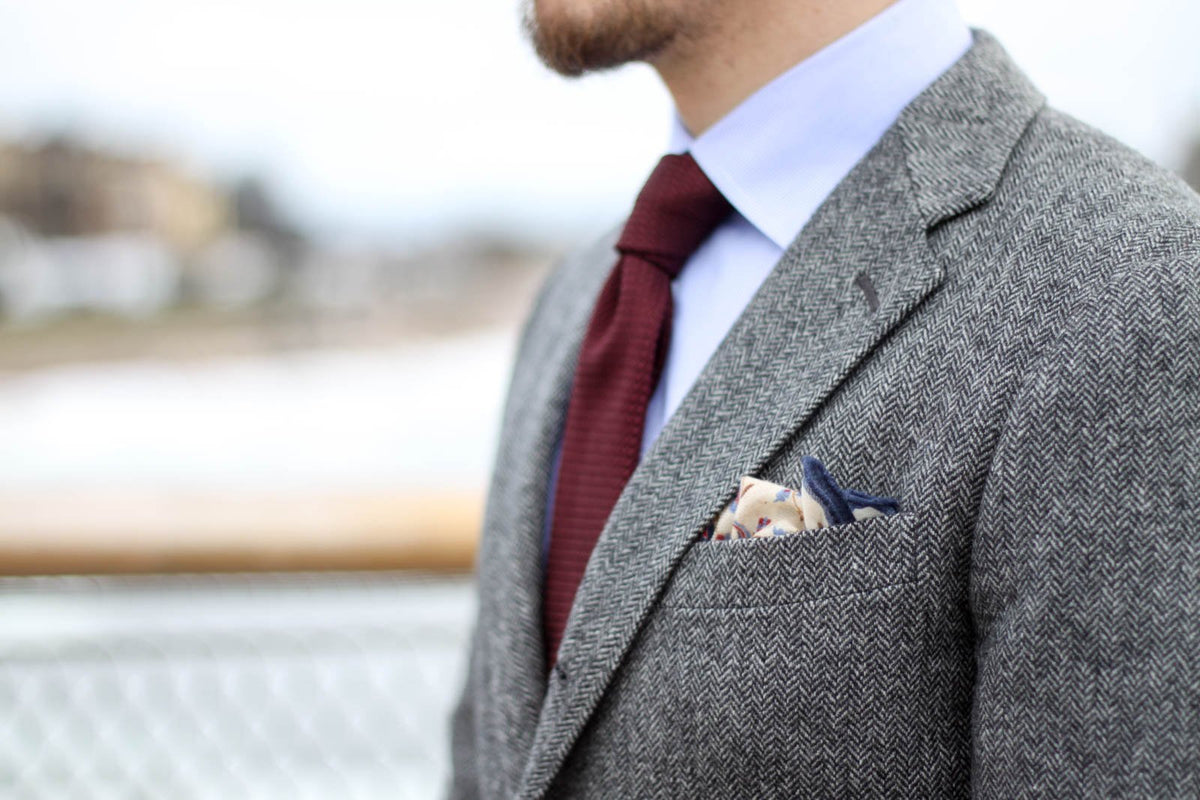 Gray herringbone wool suit - guide to basics - DressLikeA.com – Dress ...