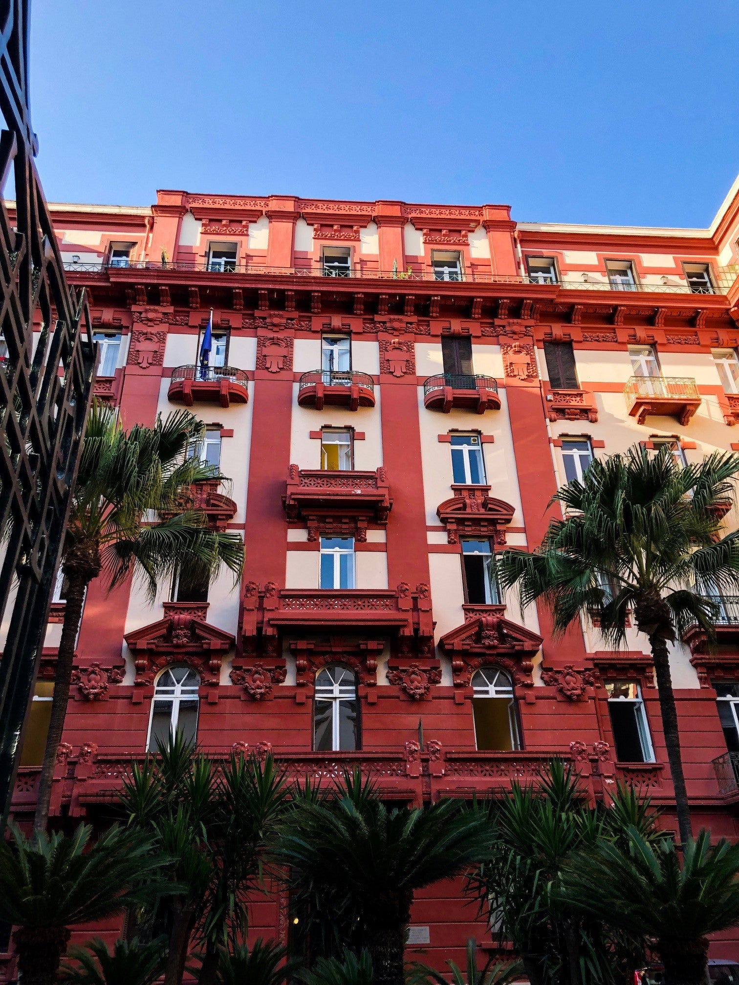Beautiful buildings of Naples