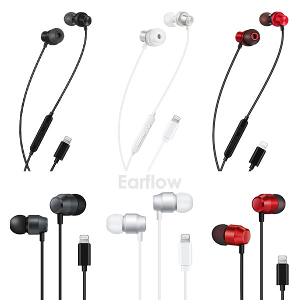 earflow lightning earphones