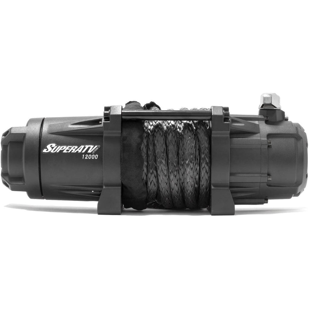 SuperATV Bounty front bumper ready for Polaris RZR S 1000 winch Winches