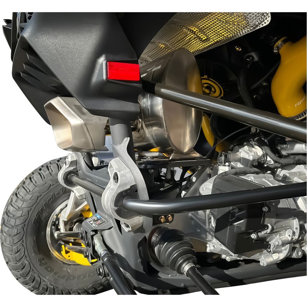 RPM Powersports Q-Series Can Am Maverick R 3" Chamber Muffler/Exhaust System Exhausts