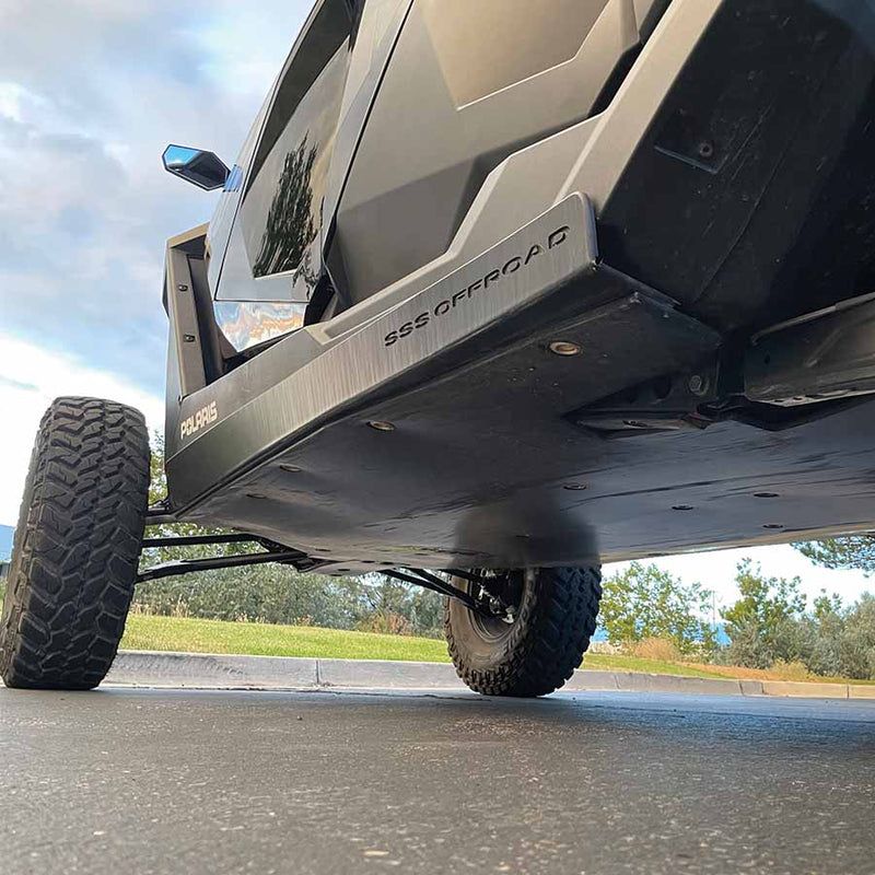 SSS Off-Road UHMW Premium Skid Plate Polaris RZR Turbo R 4 Skid Plates
