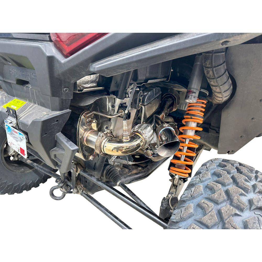 RPM Powersports Polaris RZR XP 2.5" Electronic Valve Captain's Choice Side Discharge Exhaust Exhausts