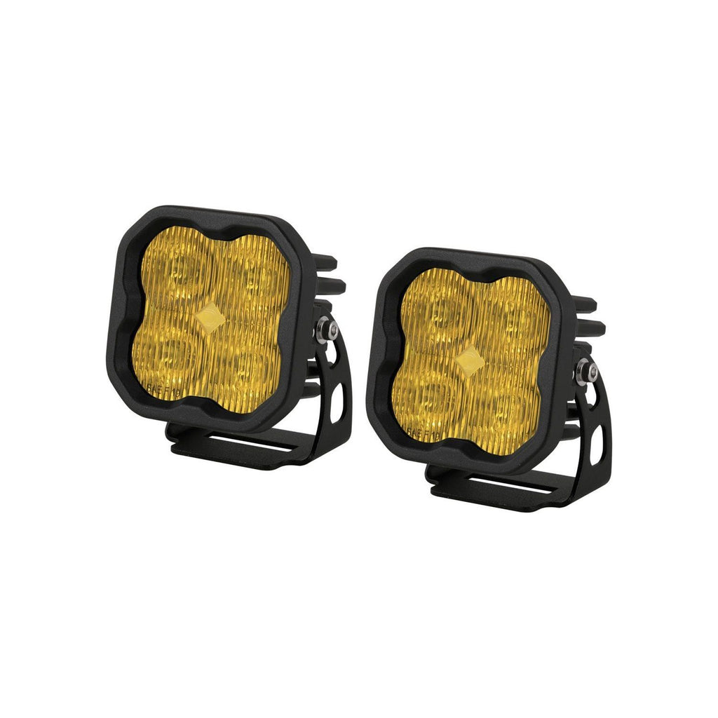 Diode Dynamics Stage Series 3" Yellow Pro LED Pods (pair) Lighting
