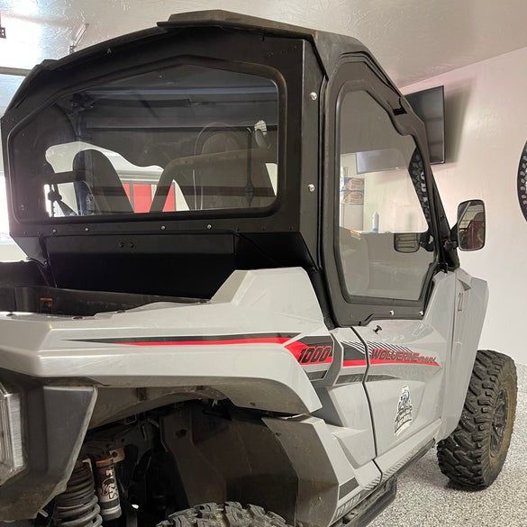 Dirt Warrior Accessories Rear windshield Yamaha Wolverine RMAX (2 seats) Windshields