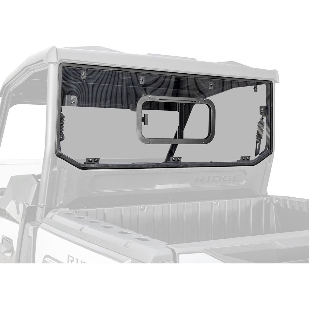 SuperATV Kawasaki Ridge Sliding Rear Windshield Windshields