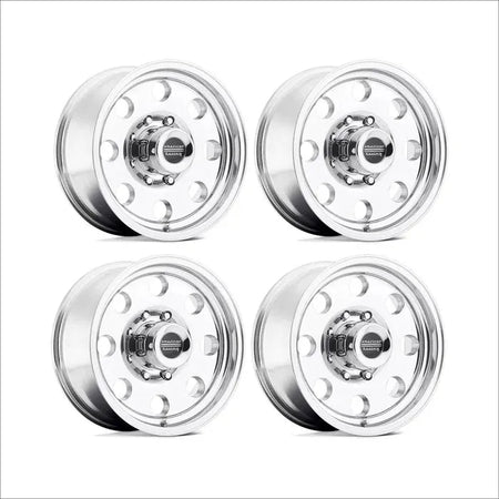 American Racing Can Am Maverick R Baja Sand Wheel Set (Polished) Wheels