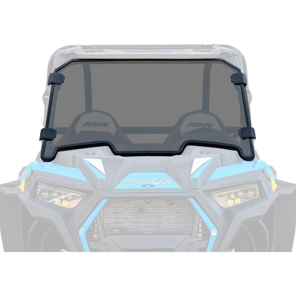 SuperATV Polaris RZR XP Turbo Full Windshield Scratch Resistant Windshields