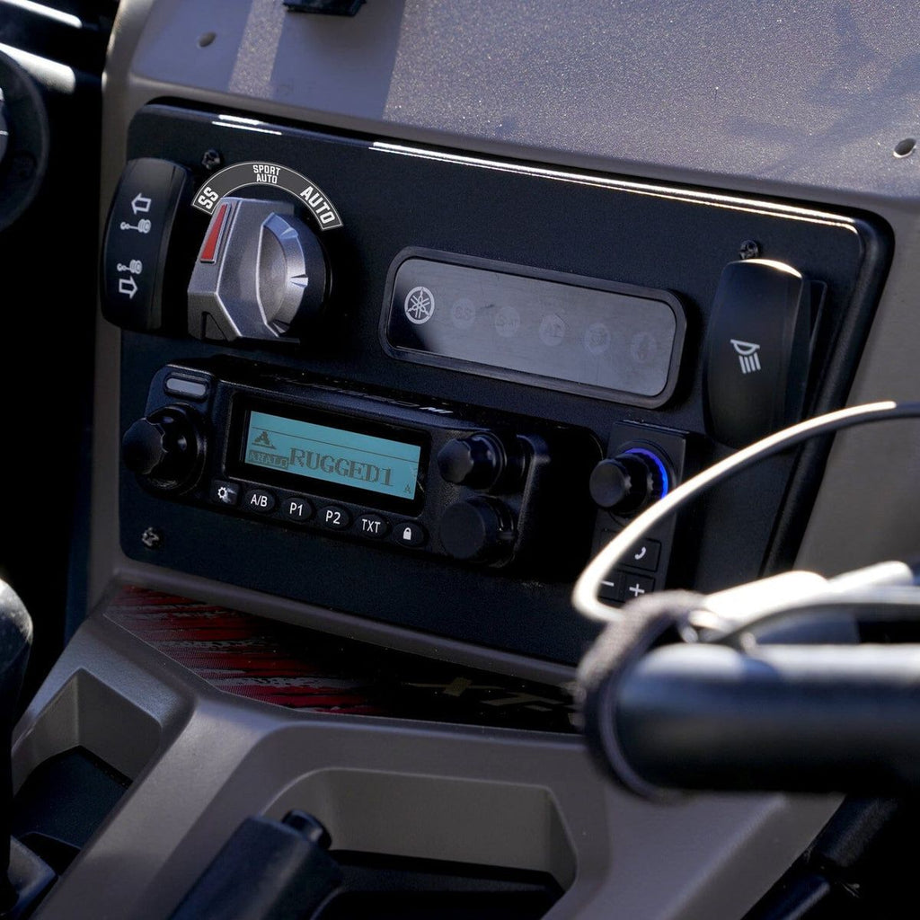 Rugged Radios Yamaha YXZ 1000R (2024) Complete Communications Kit with Bluetooth Intercom and Two-Way Radio Nav/Communication