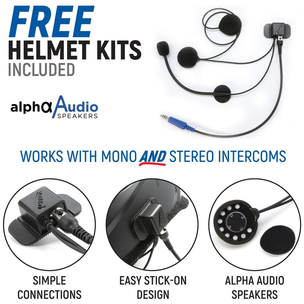 Rugged Radios Complete main communication kit for 696 PLUS remote head Nav/Communication