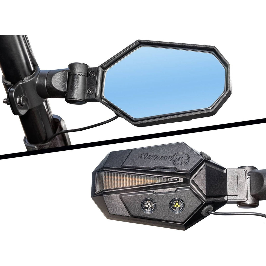 SuperATV Kawasaki illuminated side mirrors Mirrors