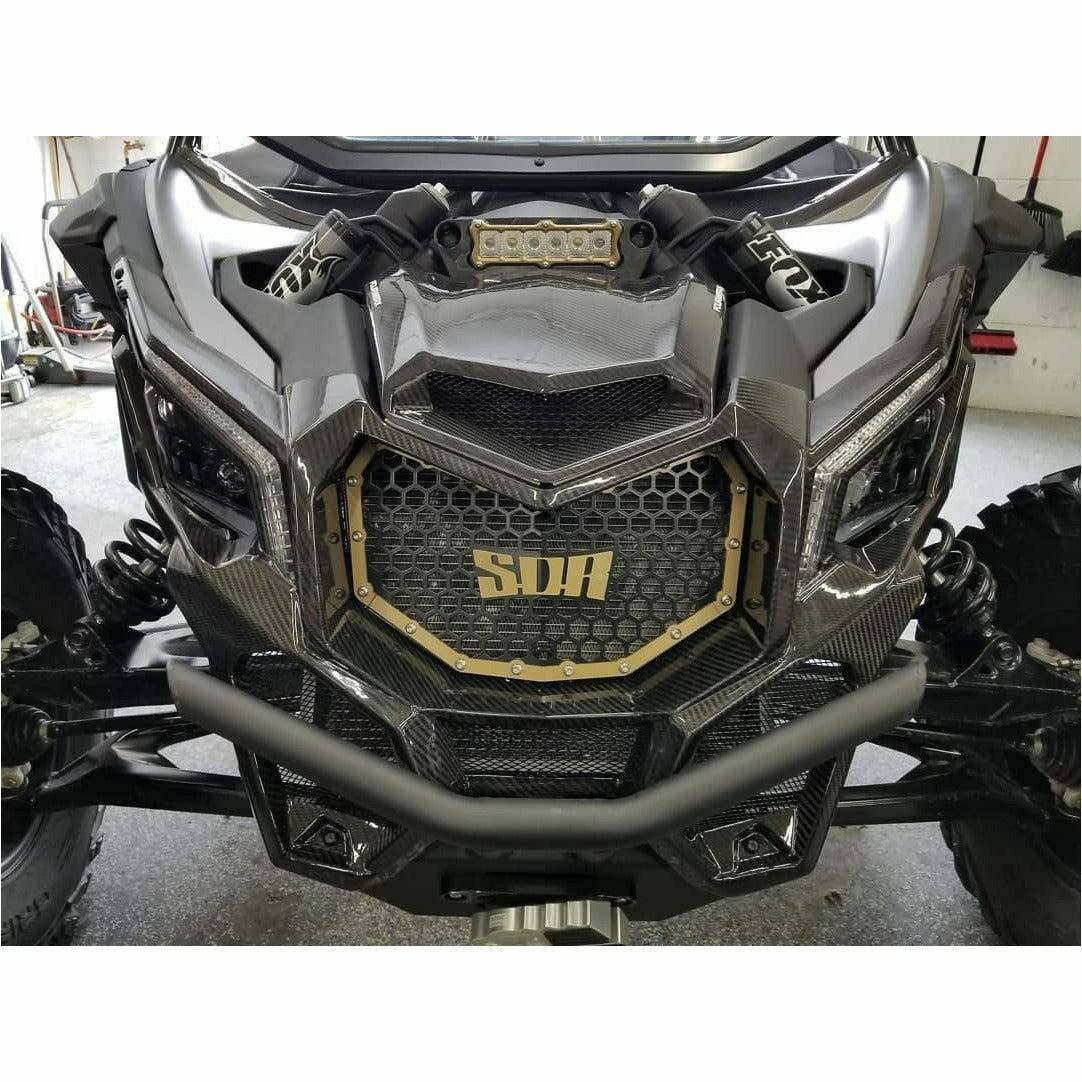 Can Am X3 Carbon Fiber Inner Hood Panel Set | FourWerx