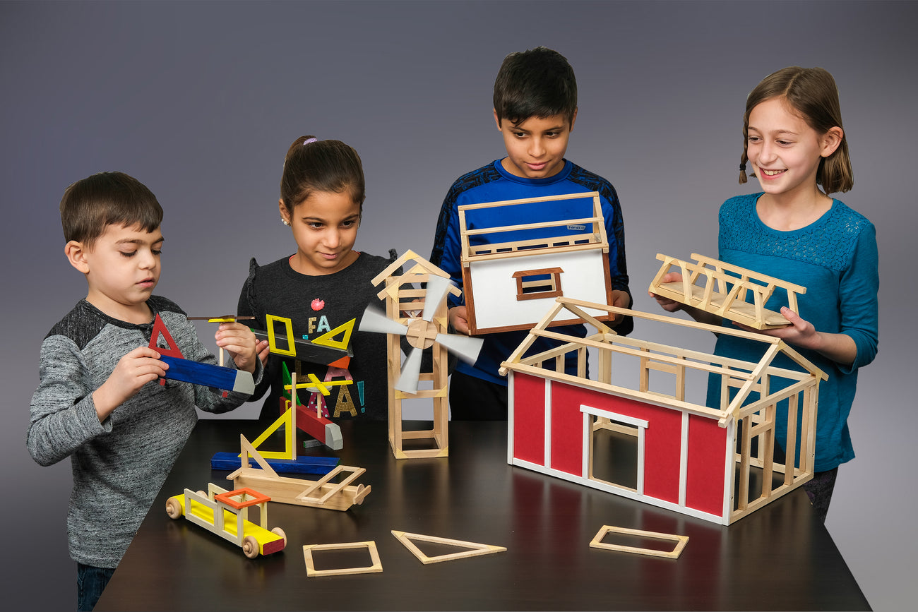 kids building