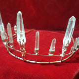 Wedding Tiara, Crystal Crown handmade by Soto Collective. Bespoke Jewellery for Wedding