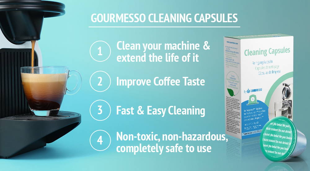 Easiest Way to Clean Nespresso Machine (Original Line) - Gourmesso Coffee