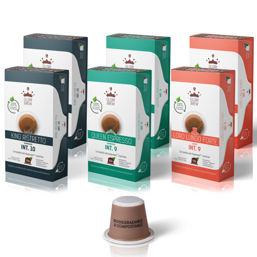 Best Deals - Coffee Pods for Nespresso Keurig Machines Tagged "Single Box" - Gourmesso Coffee