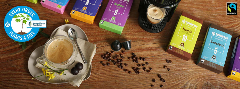 Gourmesso - Coffee Pods Capsules Compatible w/ Nespresso &
