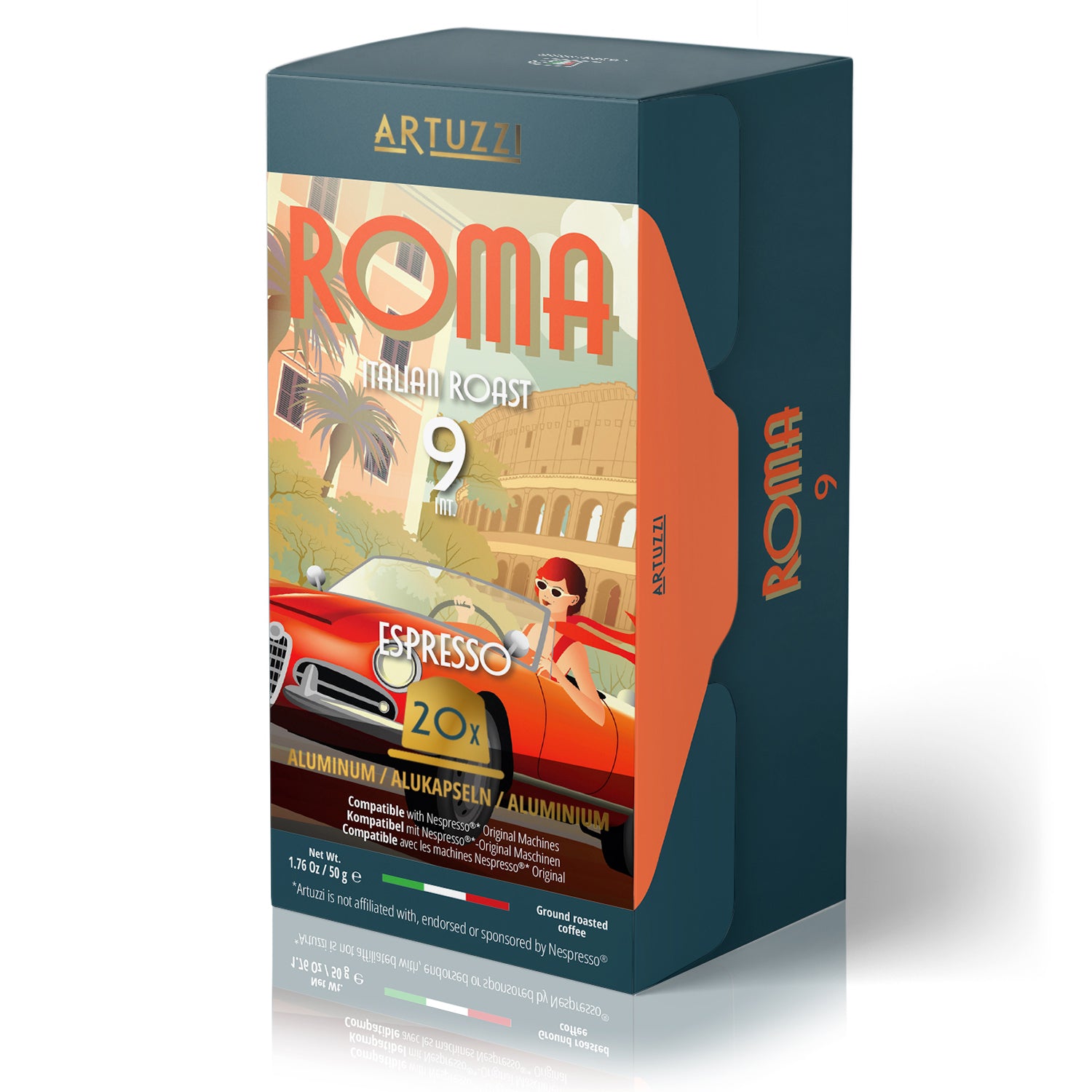 Image of Artuzzi Roma - Espresso - 20 Aluminum Pods