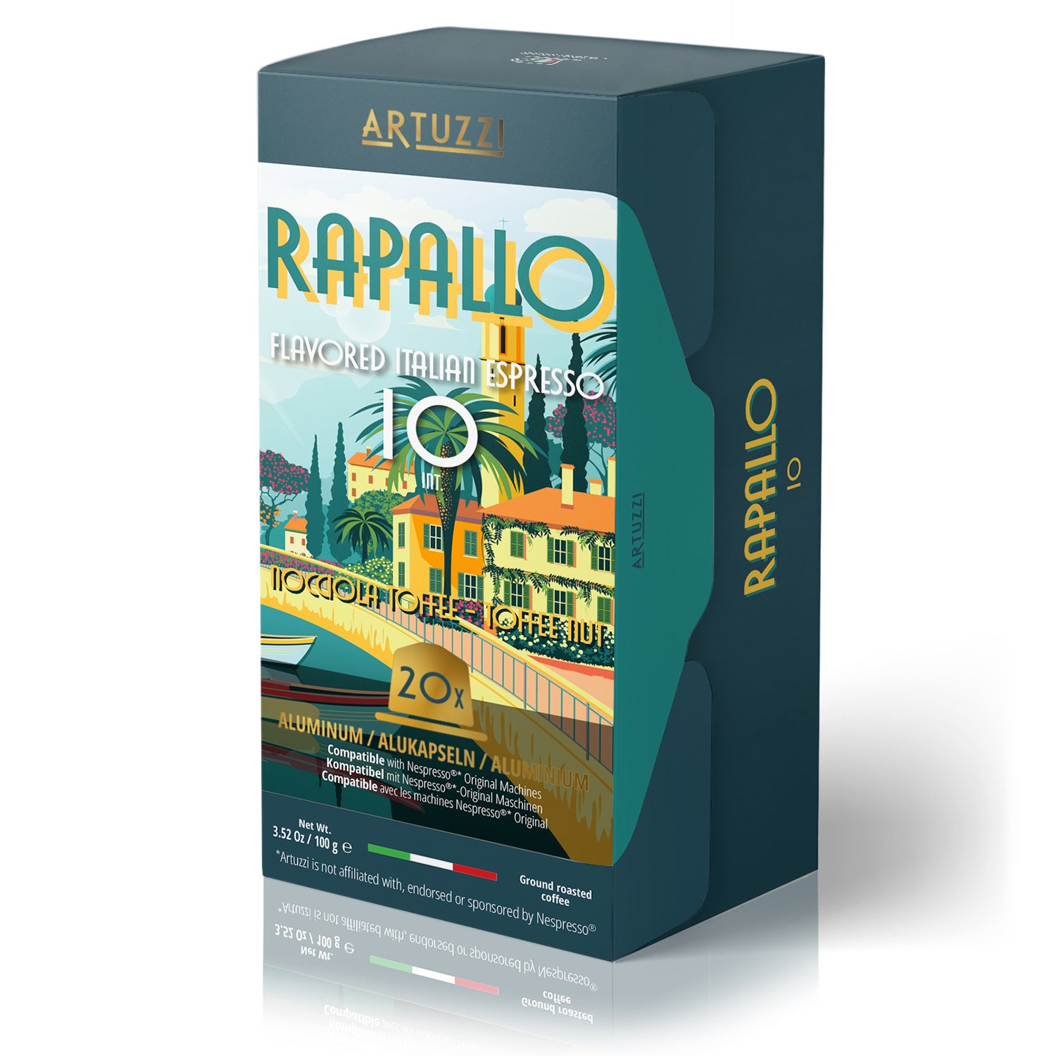 Image of Rapallo - Toffee Caramel - 20 Aluminum Pods