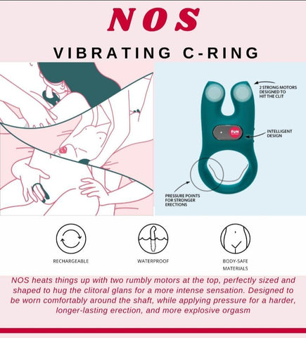 vibrating cock ring for couples vibrator clitoral clit stimulation