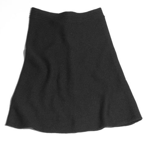 The Hip Skirt by Golightly Cashmere in black