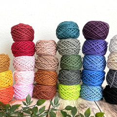 EGYPTIAN GIZA COTTON Half KG, 5mm Macrame Cord, All for Knotting