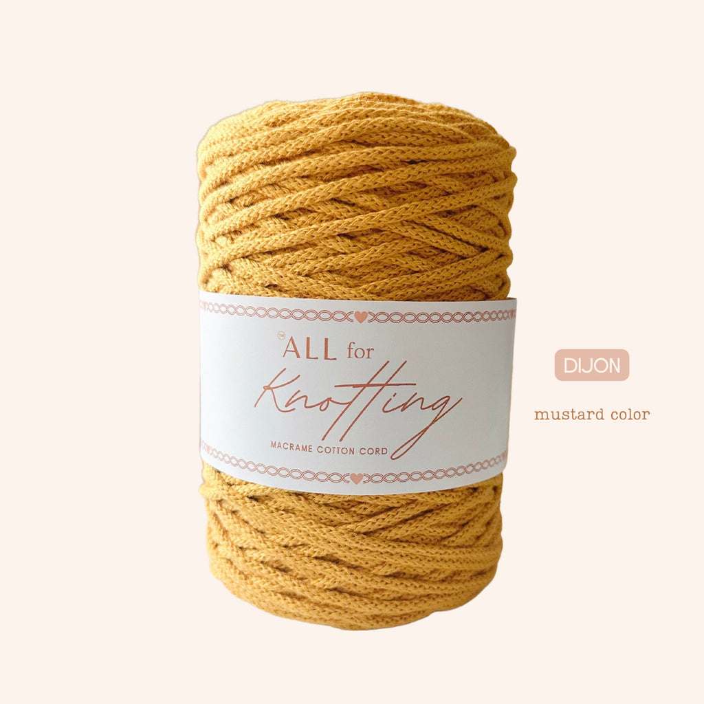 Tenn Well 10mm Cotton Cord, 15 Meters 3Ply Twisted Macrame Cotton