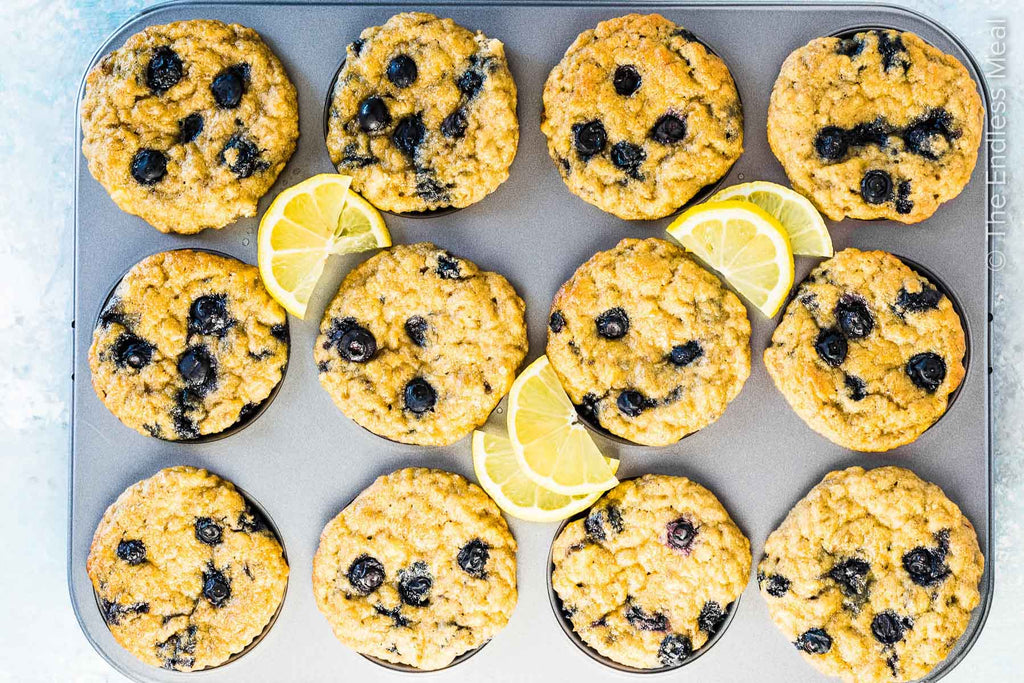 Paleo blueberry muffins