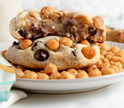 High-Protein Desserts: Keto Cereal School Cookies