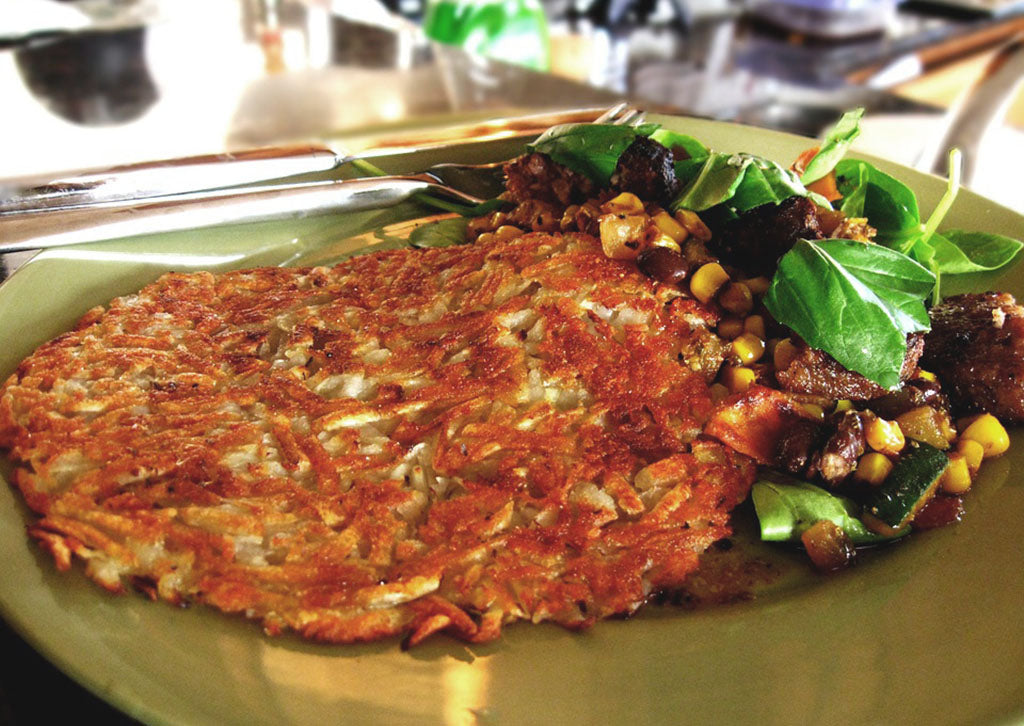 Breakfast for a Crowd: Celeriac Hash Browns