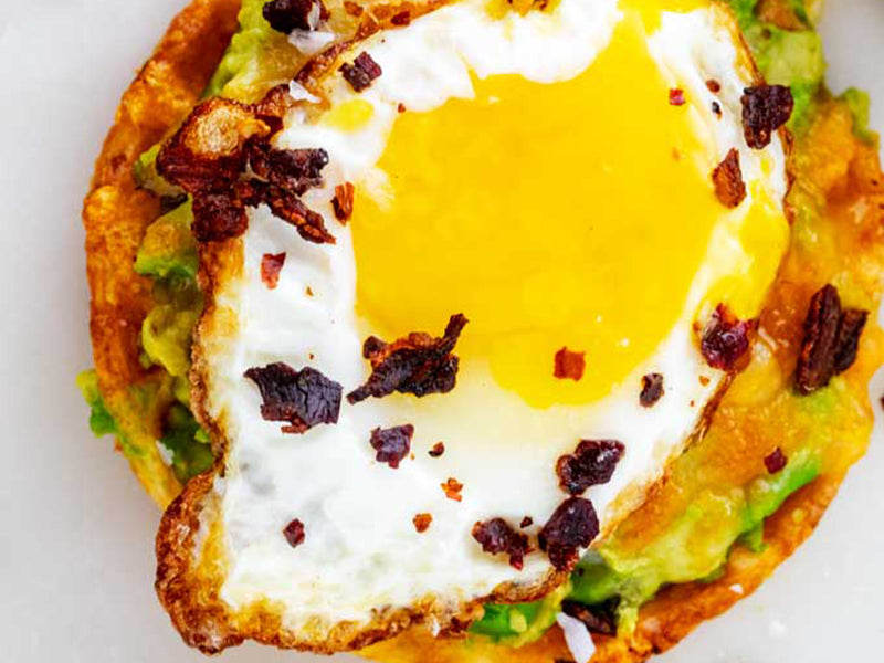 High-Protein Low-Carb Breakfast: Keto Avocado Toast