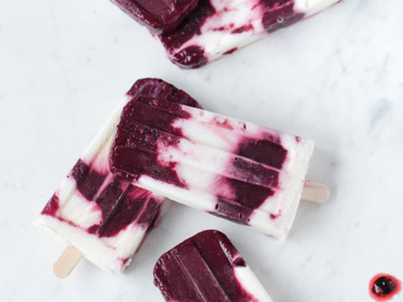 Yogurt popsicles