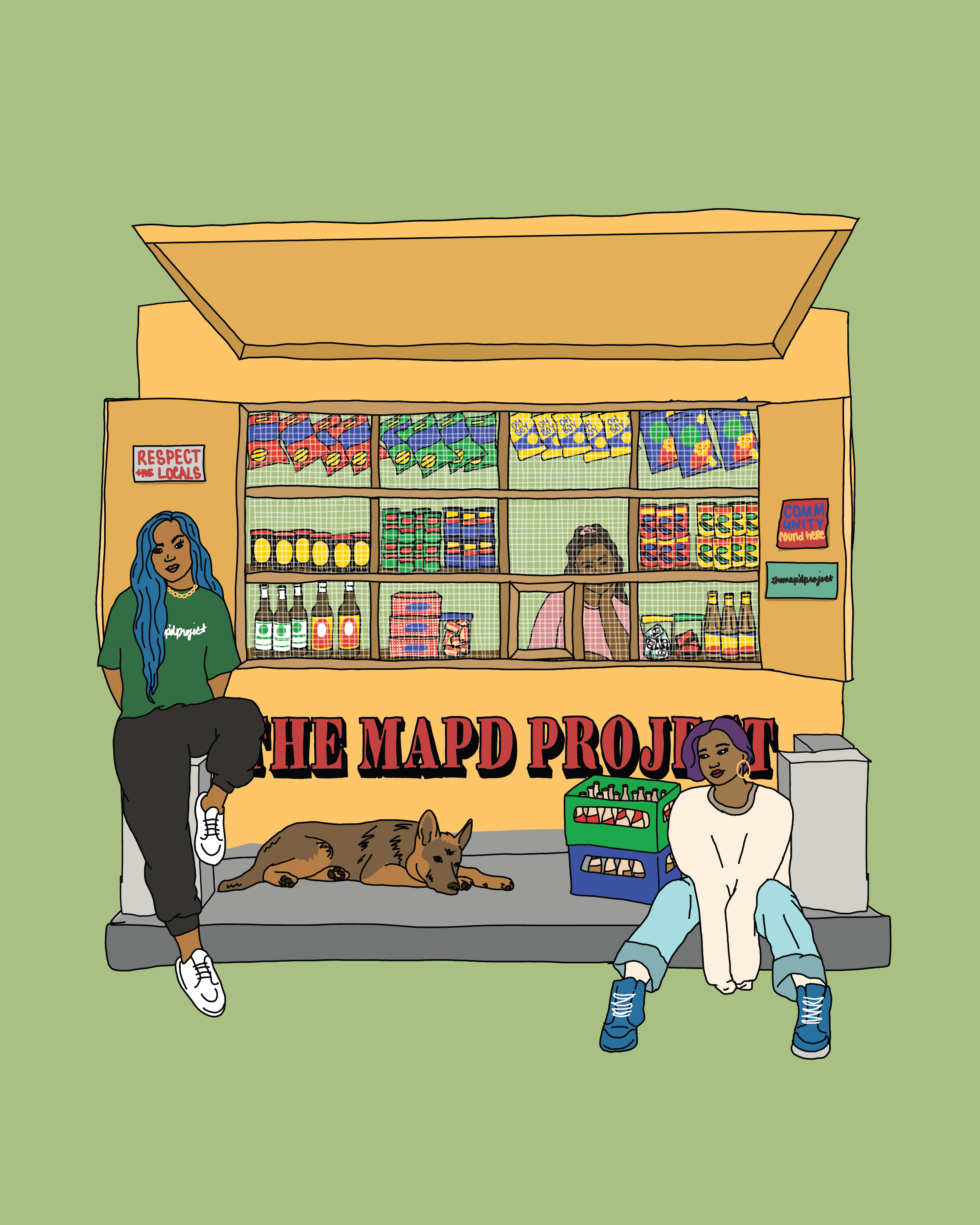 Support Sari-Sari Stores 8x10 Giclee Print