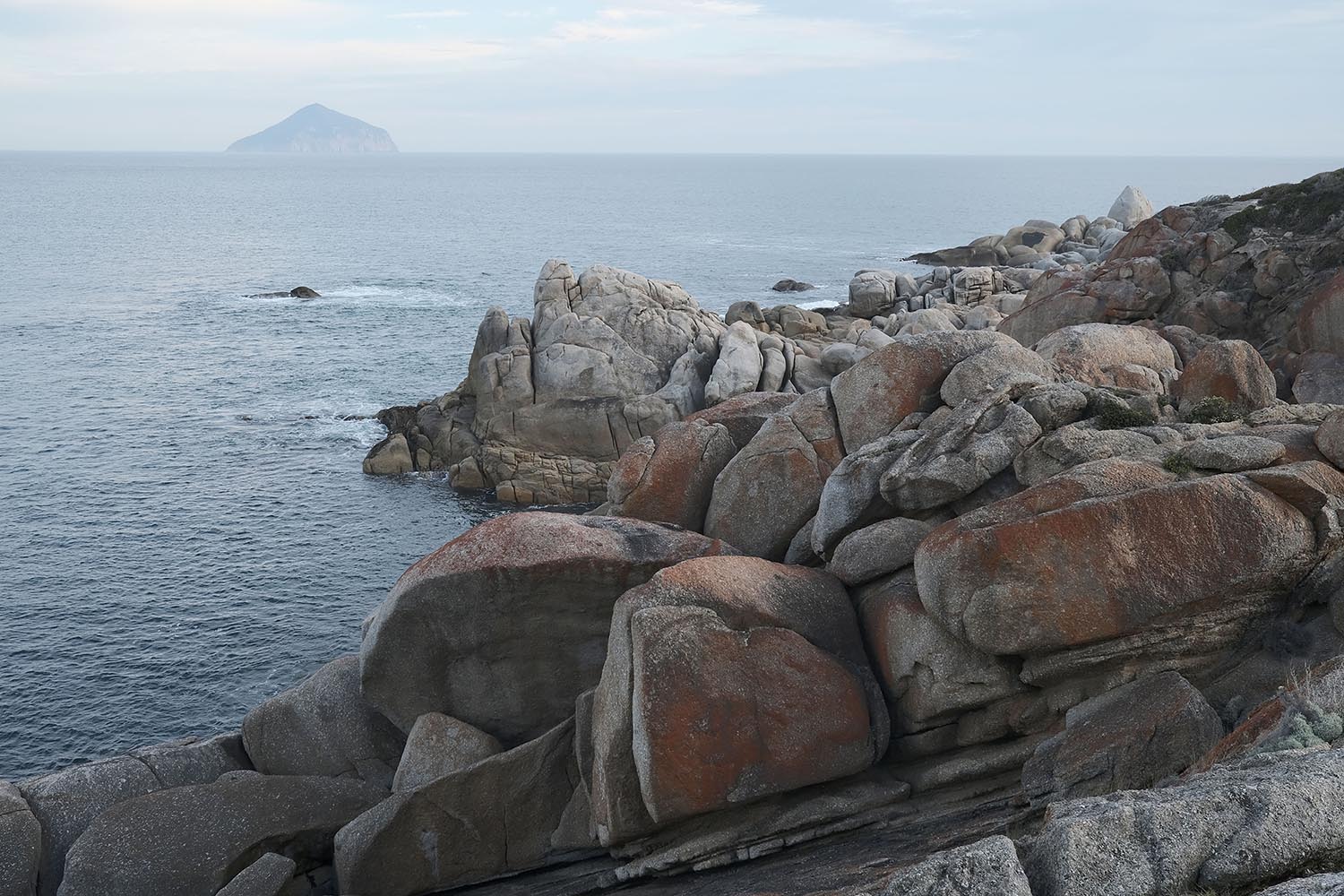 South Point. The most southerly point of the Australian mainland. Wilsons Promontory NP.