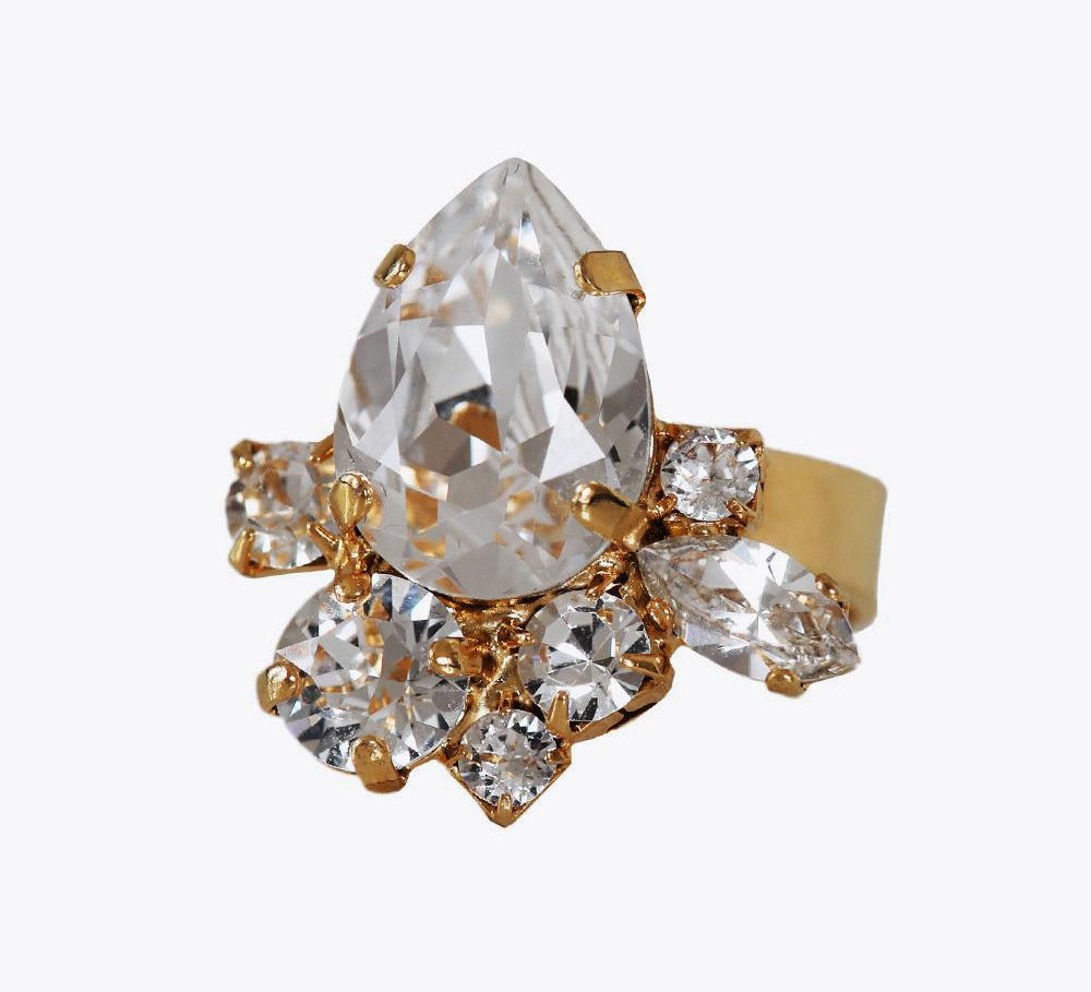 Nami Ring / Golden Shadow – Caroline Svedbom Jewelry