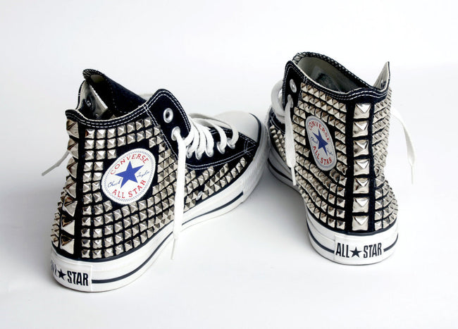 Custom studded converse sneakers – Created by Fortune