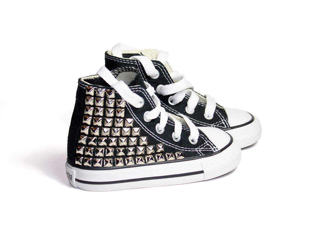 converse studded trainers