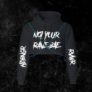 (Pre-ORDER) NOT YOUR RAVE BAE Crop Sweater W/Chains