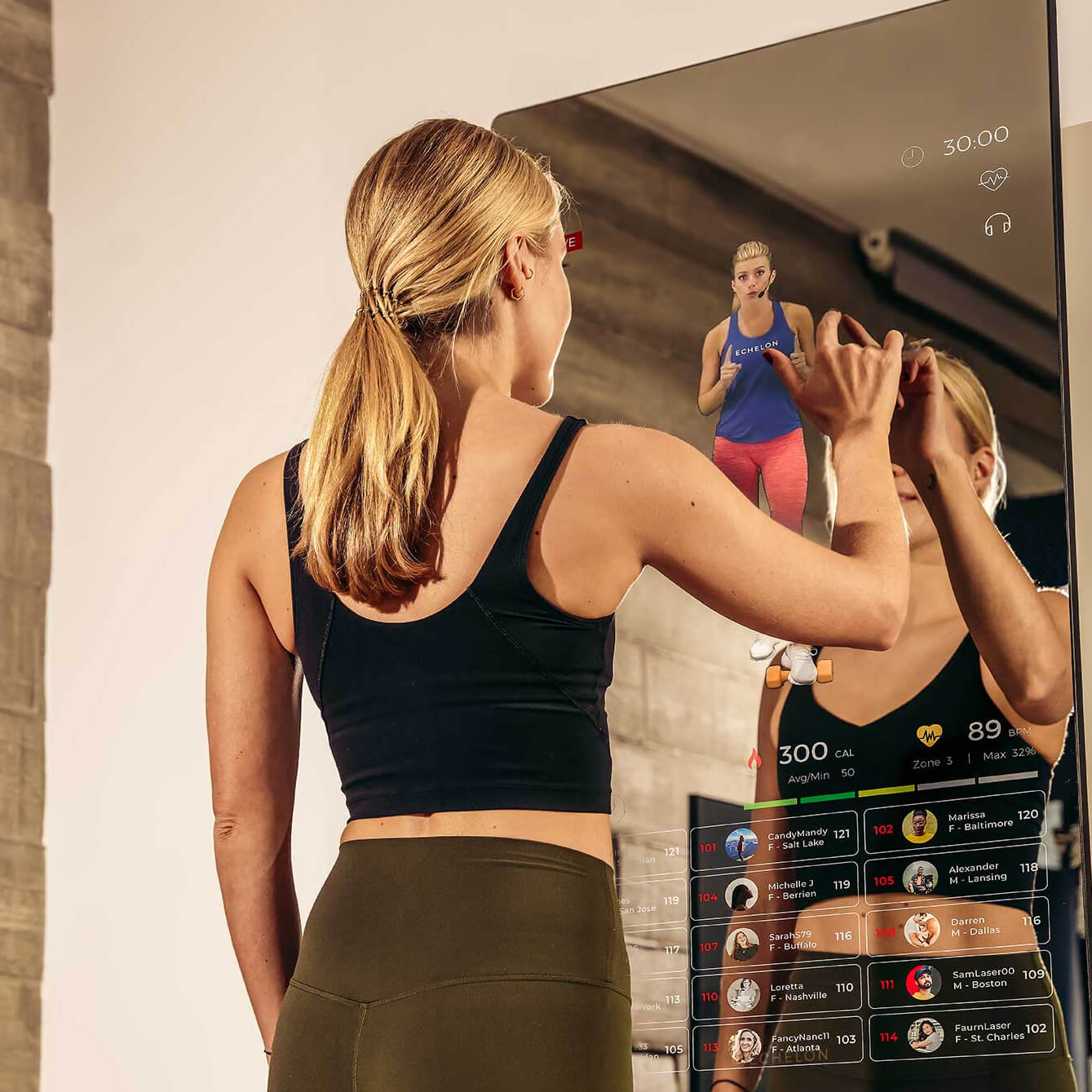 Echelon Reflect Touch 50 Smart Fitness Mirror