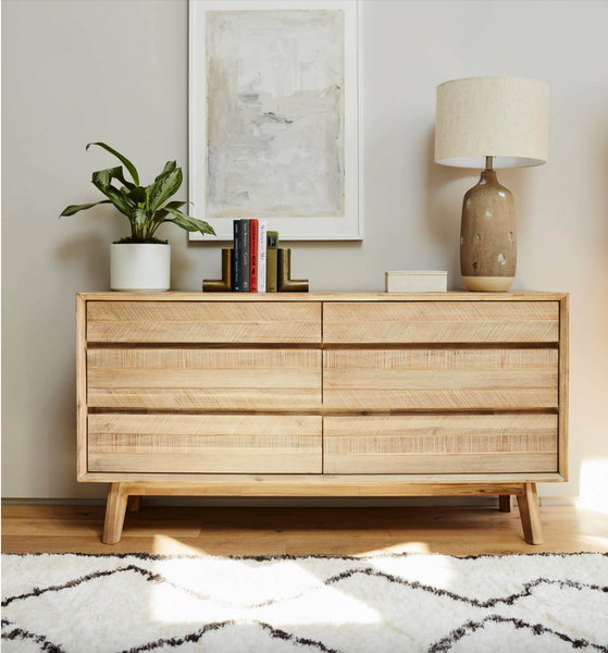 Gia 6 Drawer Dresser