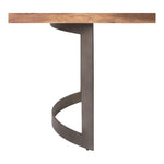 Bent Dining Table Large Smoked