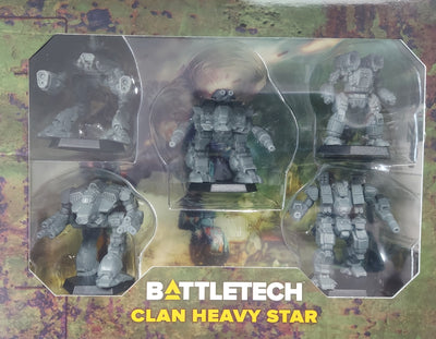 BattleTech: Miniature Force Pack - Clan Striker Star - Gamechefs