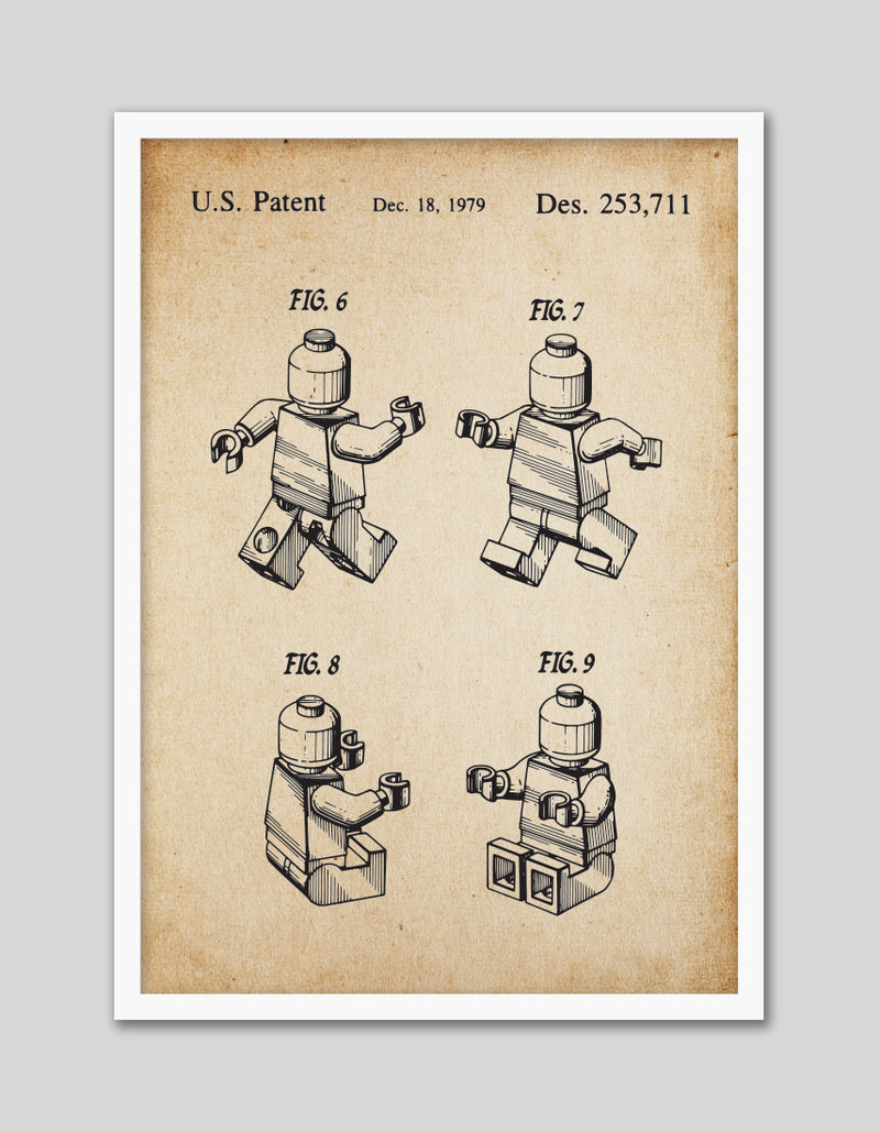 Lego Patent Vintage – Good Poster Co.
